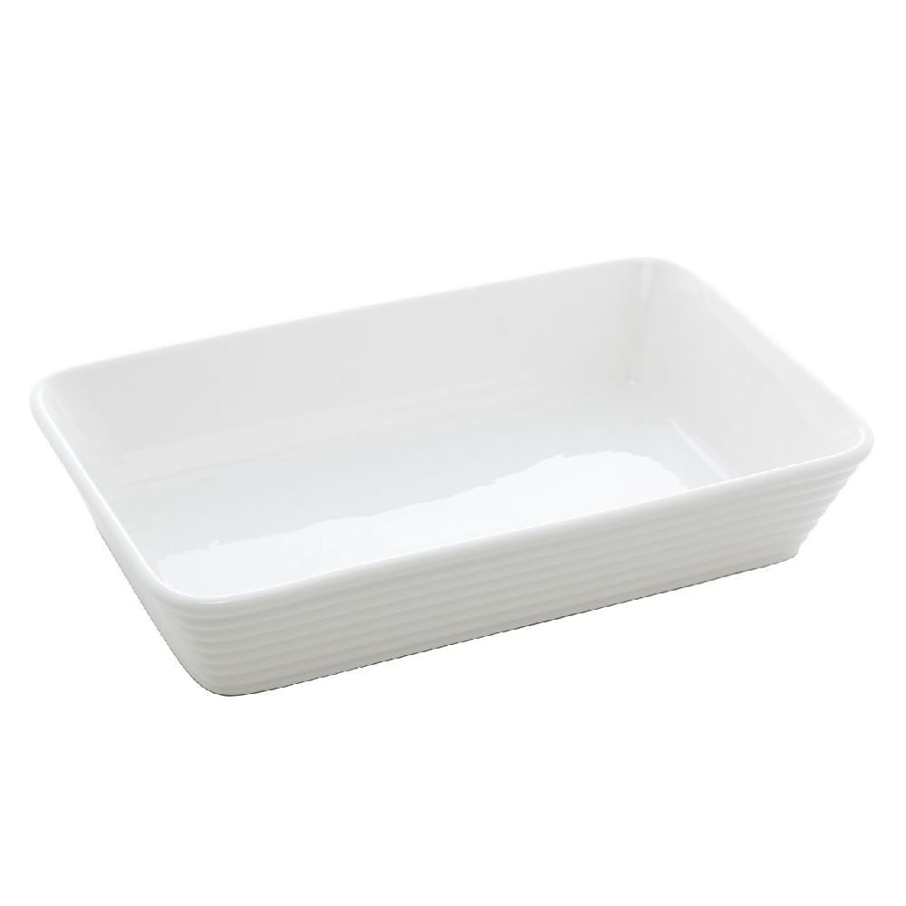 Travessa de Porcelana Línea Lyor 900 ml - Branco