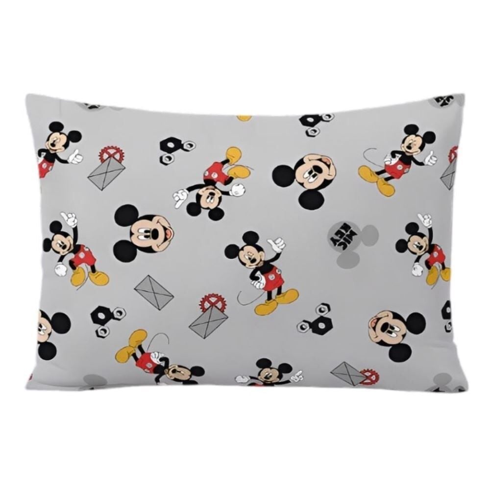 Travesseiro Infantil 100% Poliéster Disney Hedrons - Mickey Work Rotativo
