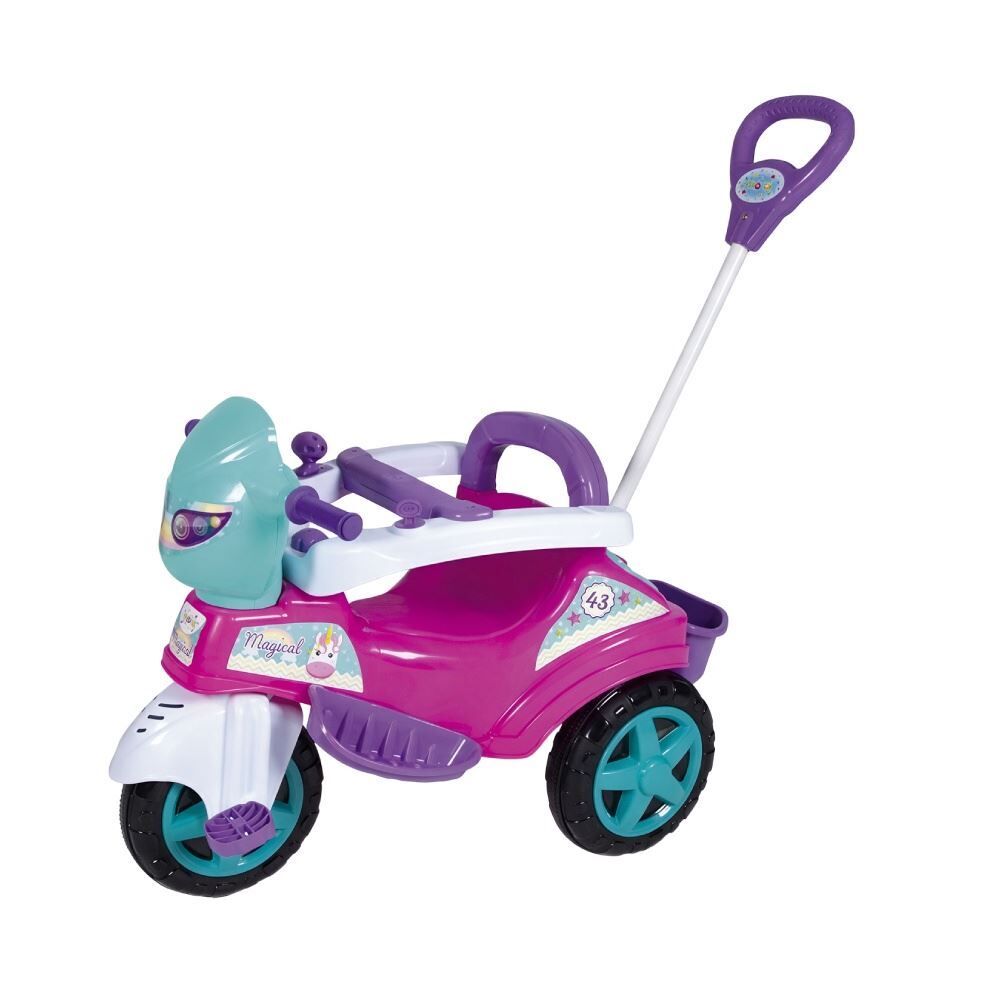 Triciclo Infantil Baby City Magical 2 em 1 Maral - 3150