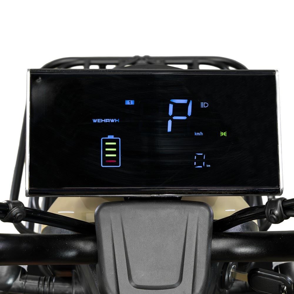 Triciclo Elétrico Wehawk Mult 3 Wx-T03 800W 48V 20Ah - Cappuccino