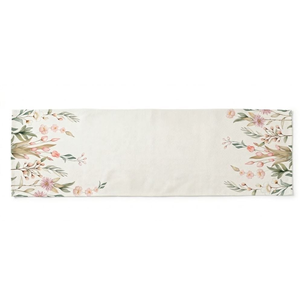 Trilho de Mesa 45 X 1,20 m Clean Renova Döhler - Flores Salmão