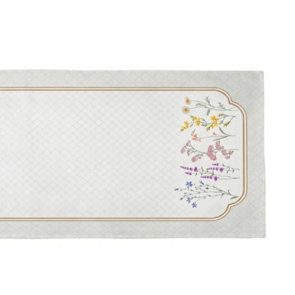 Trilho de Mesa 45 X 1,20 m Clean Renova Döhler - Floral Boho