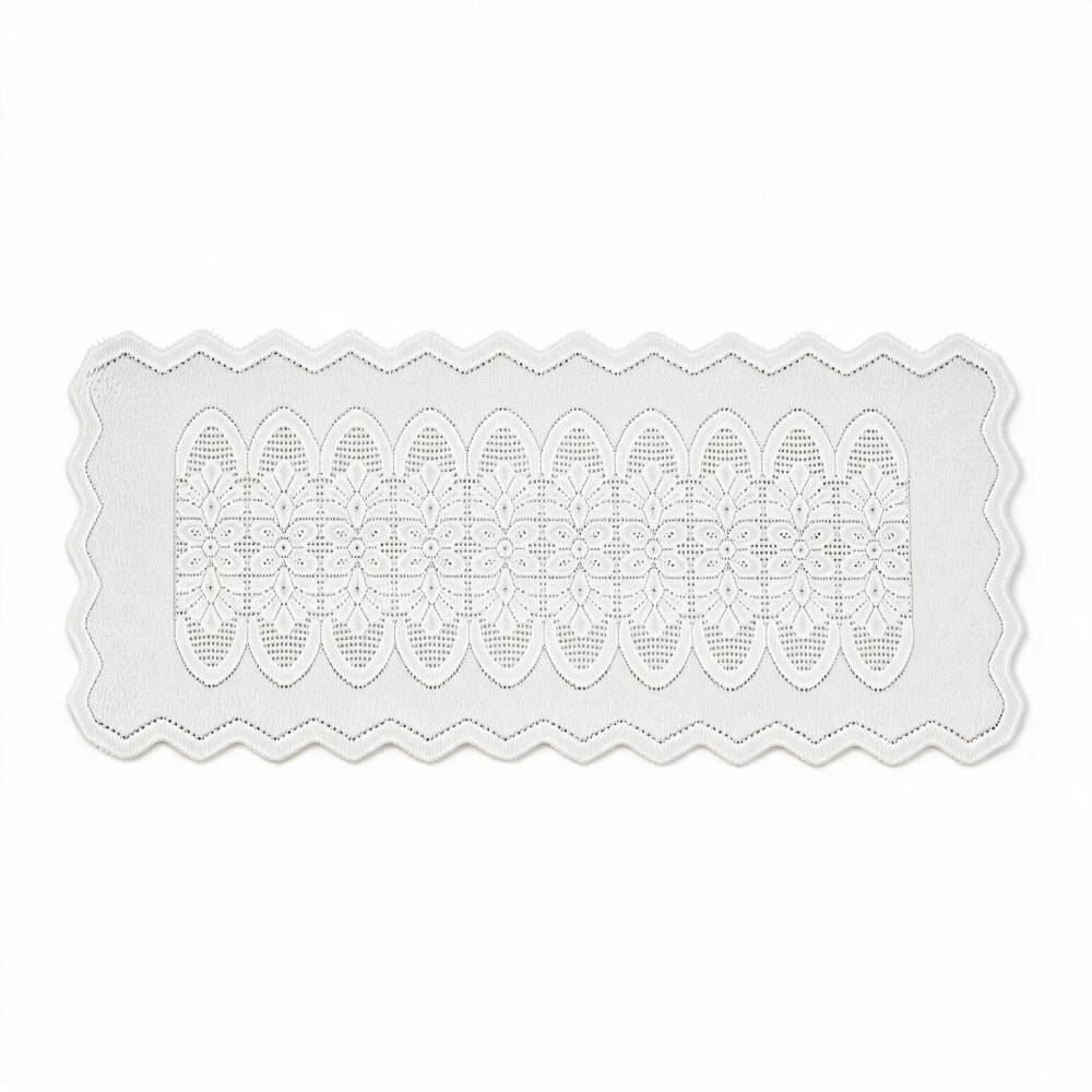 Trilho de Mesa 50Cm X 1,25M Arabesco Havan Casa - Branco