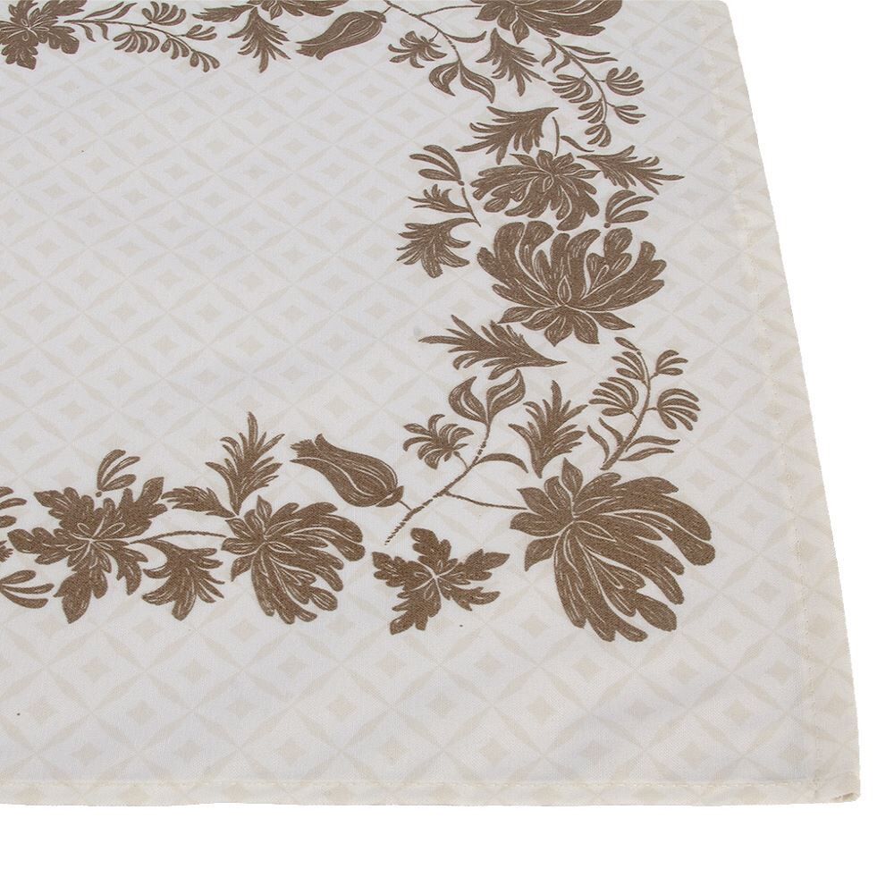 Trilho de Mesa Athenas 45Cm X 1,20M Dohler - Floral Marrom