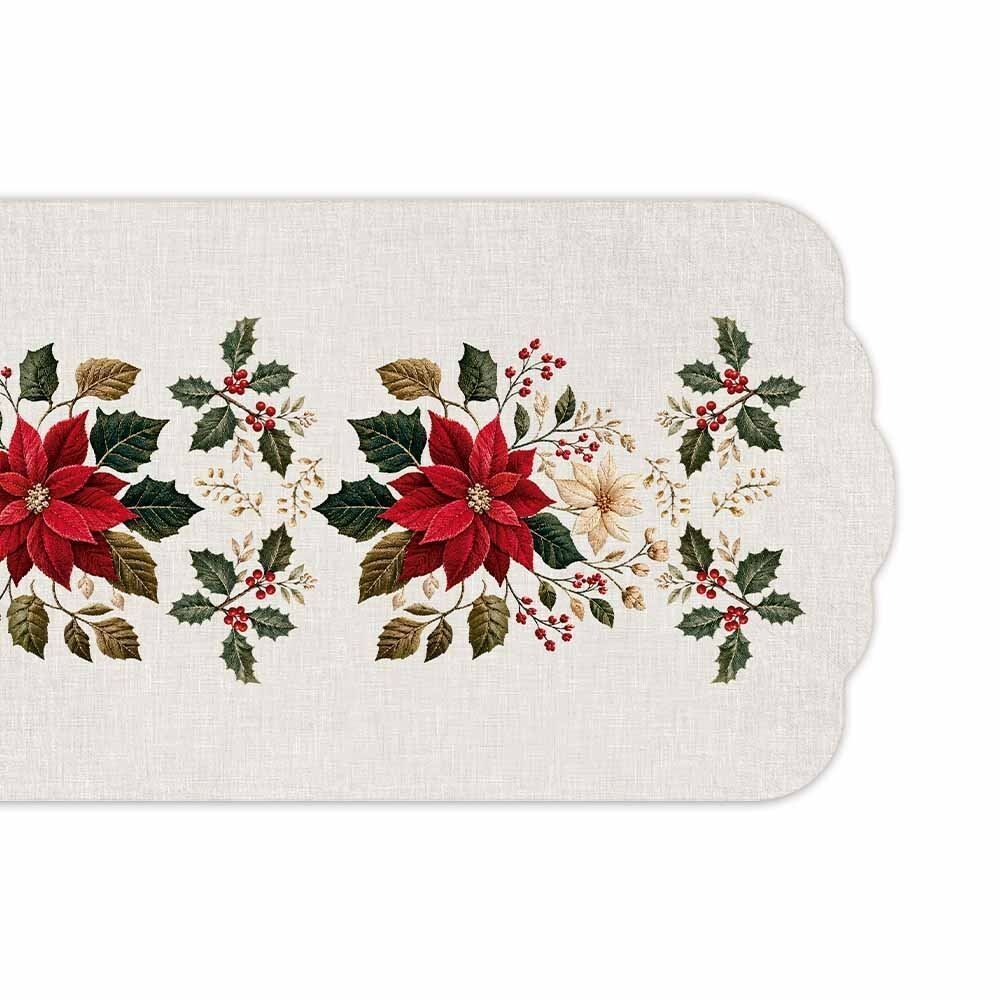 Trilho de Mesa Allegra 40X1,20M Havan Casa - Flor de Natal