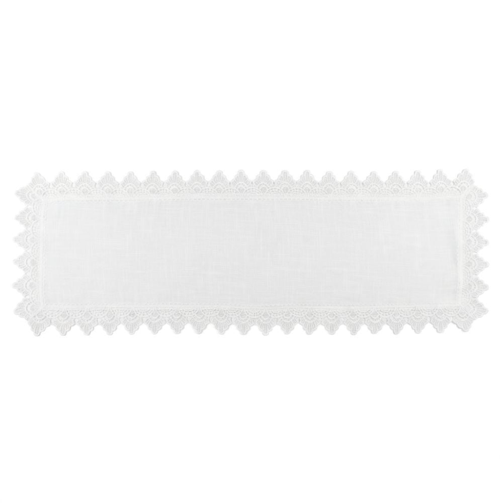 Trilho de Mesa 40Cm X 2,10M Renda Guipir Havan Casa - Paris