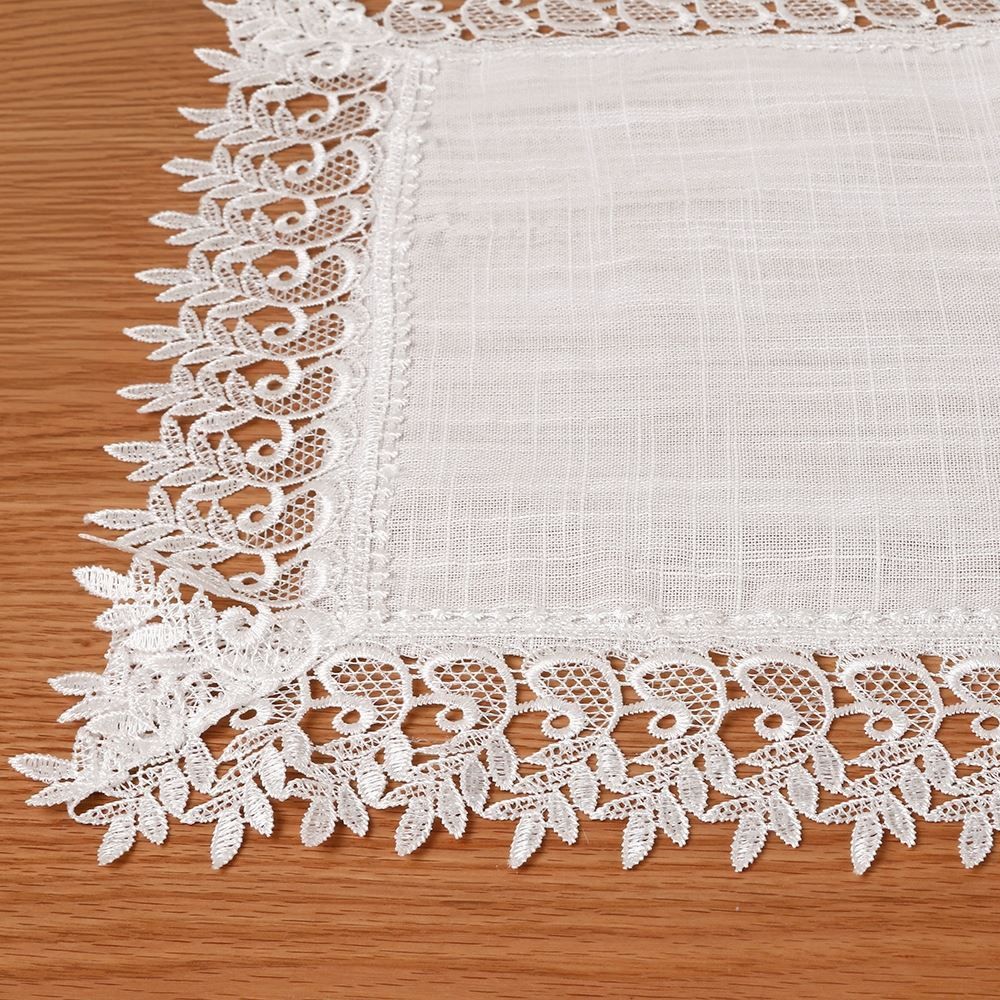 Trilho de Mesa 40Cm X 2,10M Renda Guipir Havan Casa - Paris