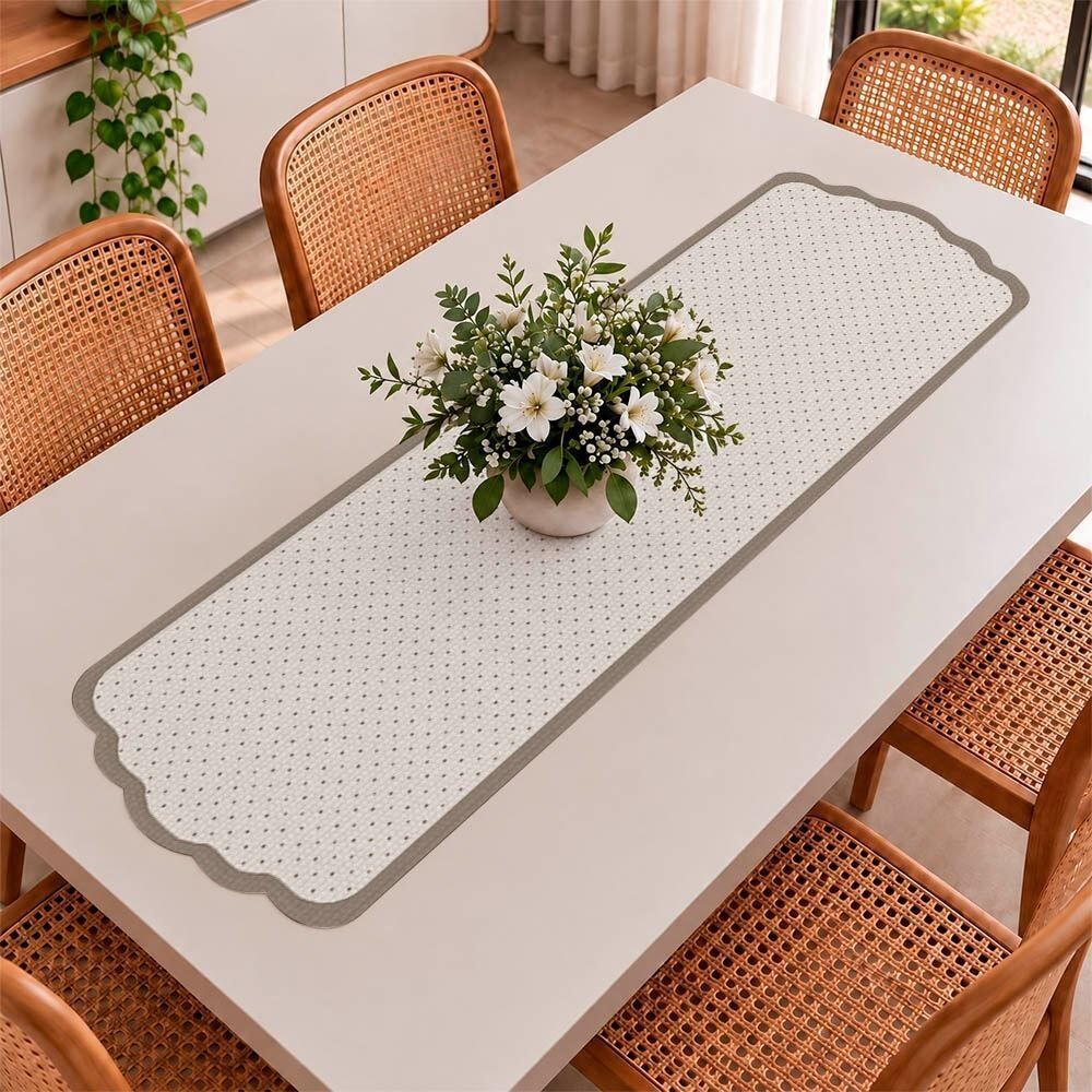 Trilho de Mesa Viena 40X1,20M Havan Casa - Bege Poa