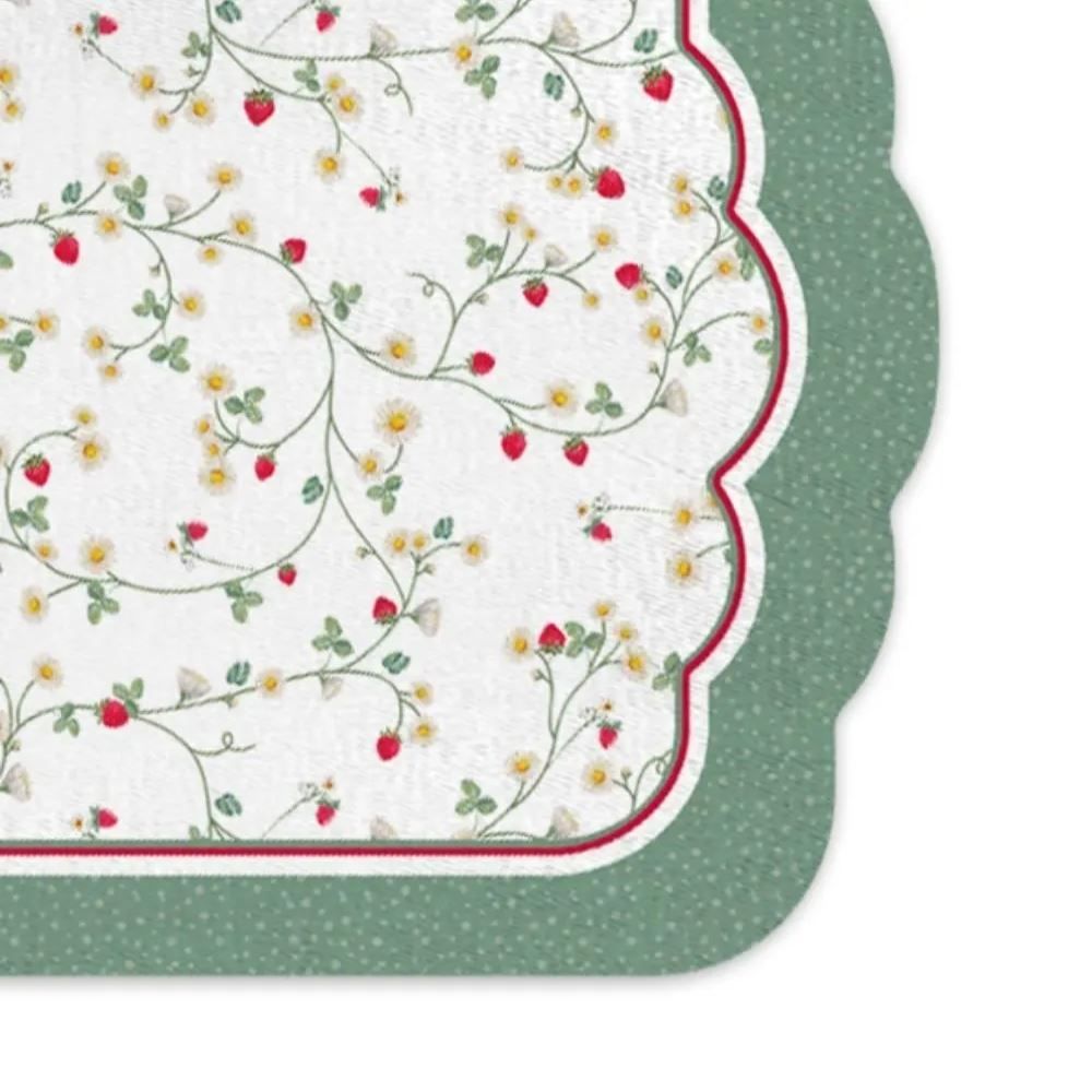Trilho de Mesa Viena 40X120 cm Havan Casa - Morangos