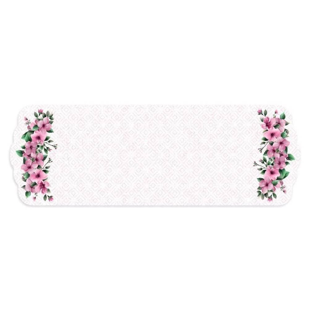 Trilho de Mesa Viena 40X120 cm Havan Casa - Floral Rosa