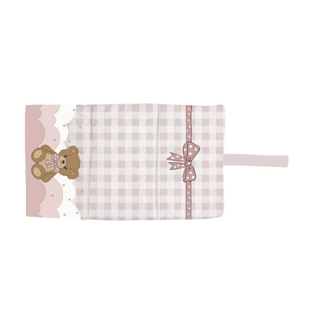 Trocador para Bebê Impermeável Havan Baby - URSO ROSA