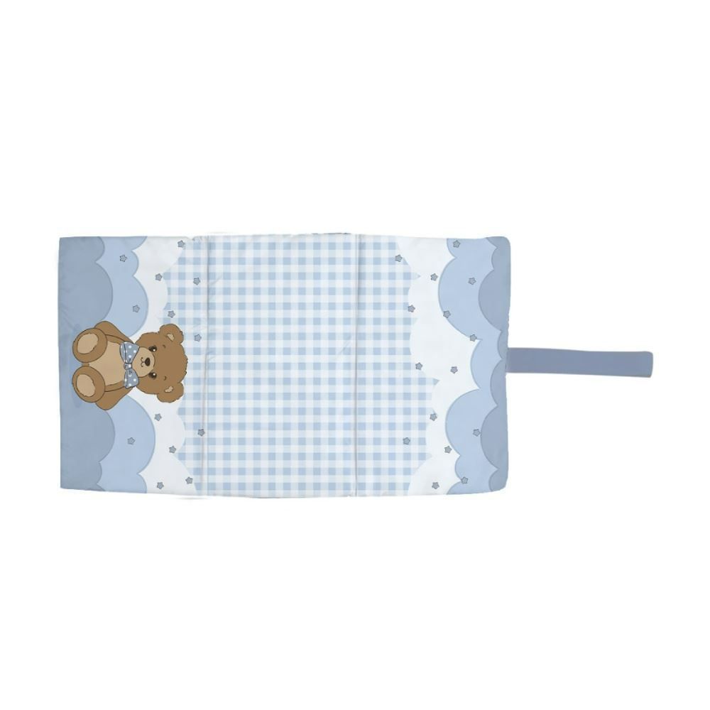 Trocador para Bebê Impermeável Havan Baby - URSO AZUL