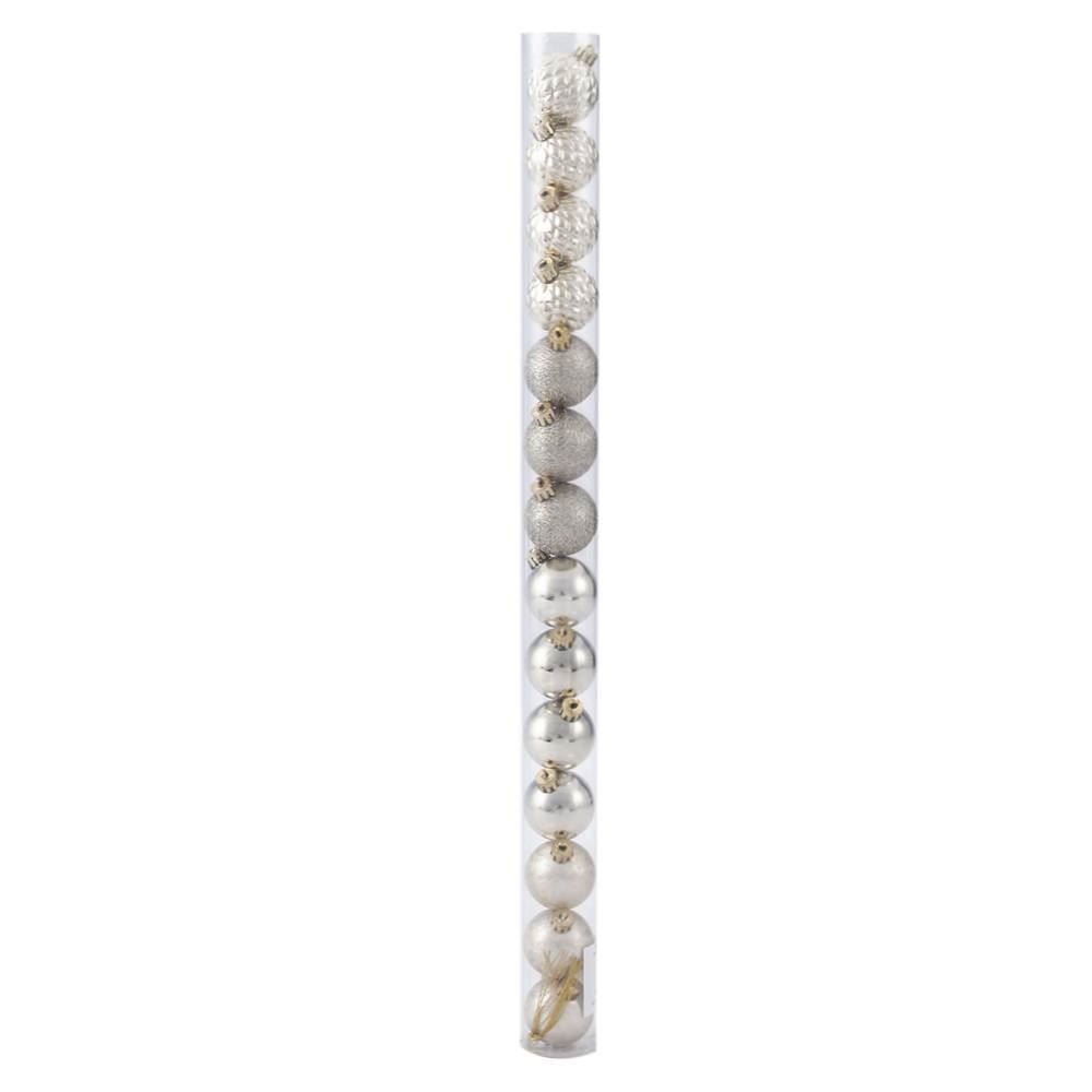 Tubo Bola De Natal Champanhe Com 14 Unidades 4 Cm Havan Casa - ST79381