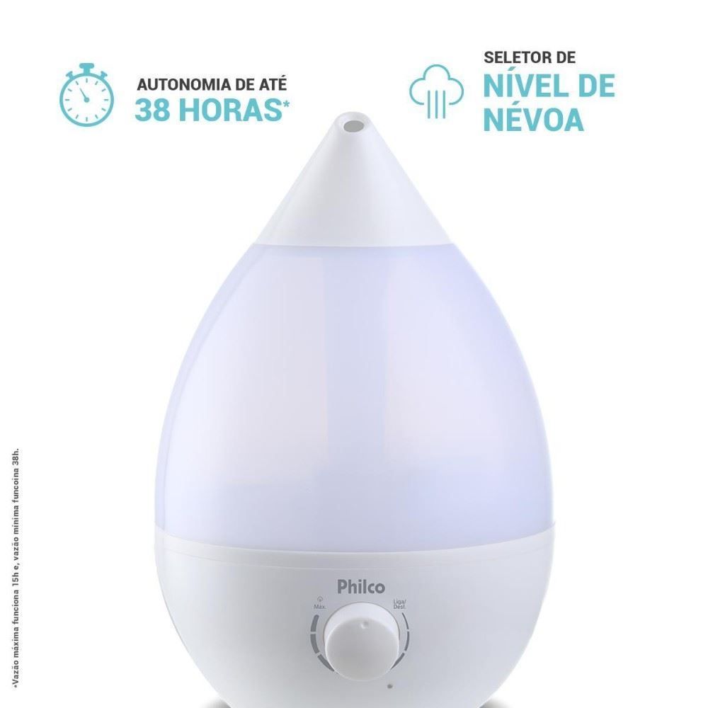 Umidificador de Ar Philco 4,2 Litros Pud04b