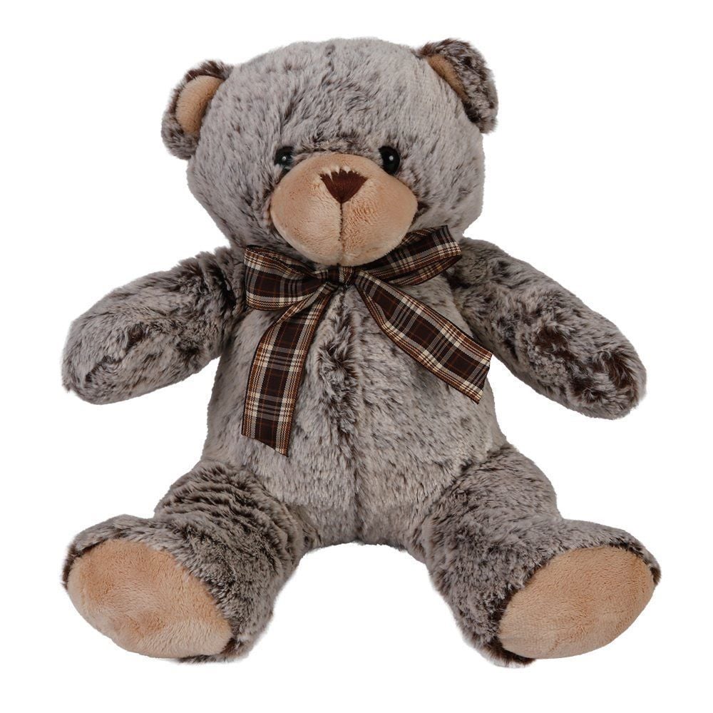Urso de Pelúcia Marrom com Laço 26Cm Havan Toys