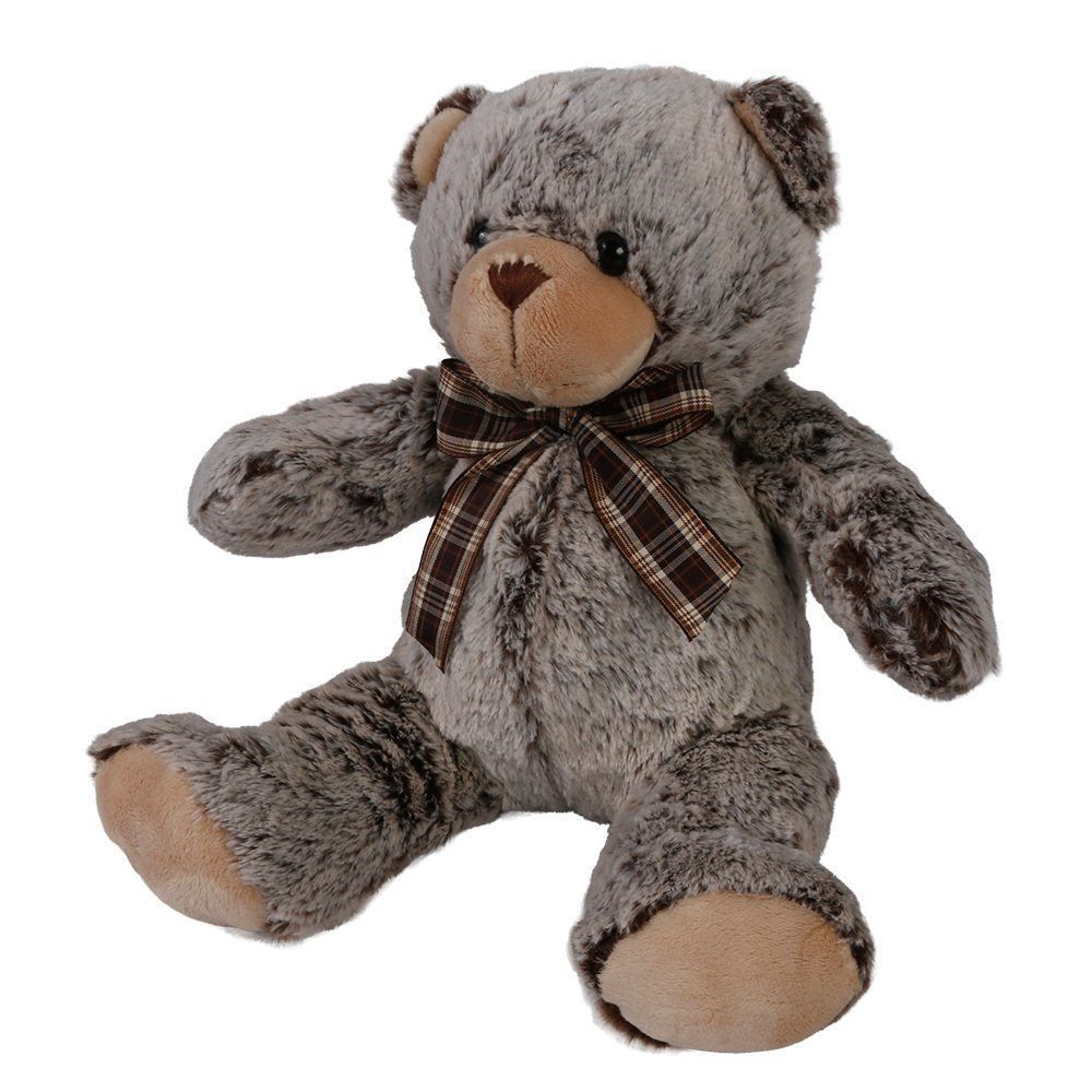 Urso de Pelúcia Marrom com Laço 26Cm Havan Toys