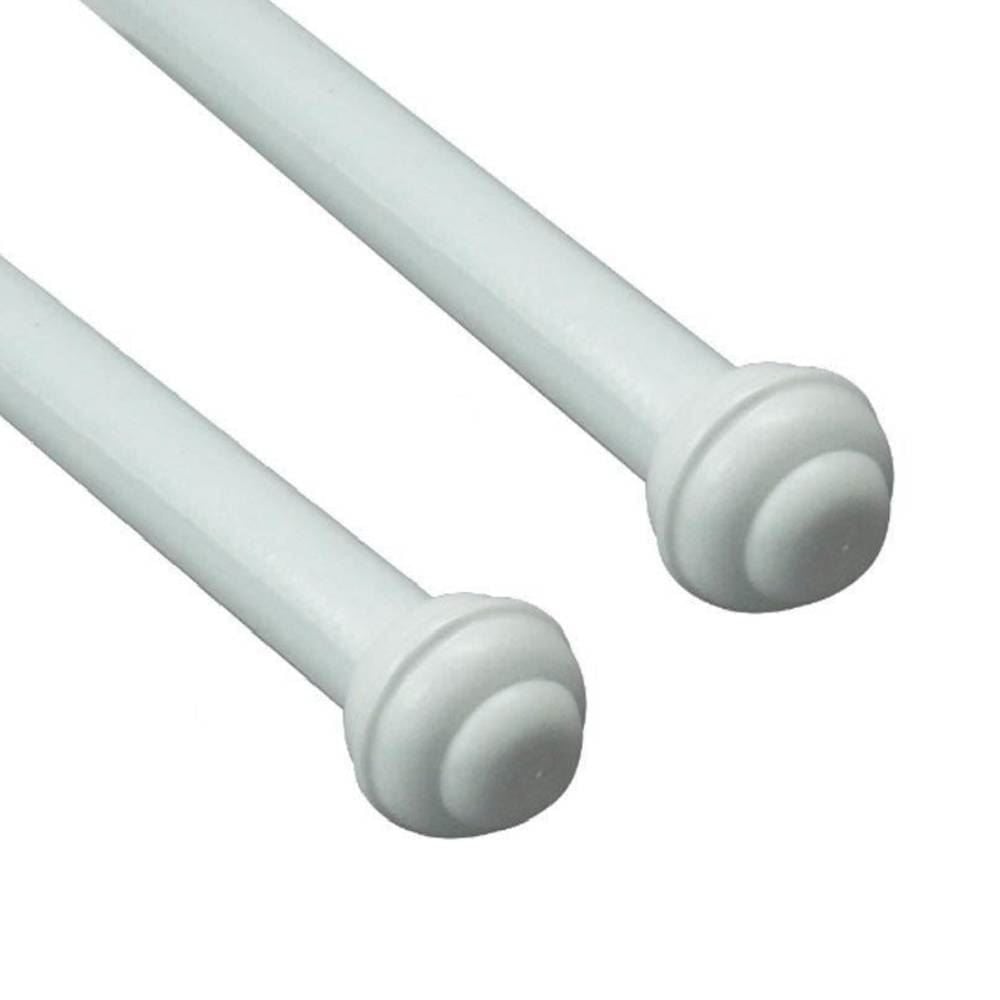 Varão de Cortina Grosso Duplo 2,00 m Fosco Havan Casa - Branco Fosco