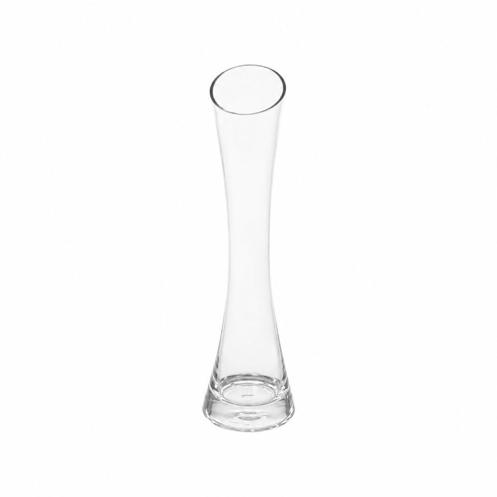 Vaso de Vidro Tulipa Florarte 25Cm - Transparente