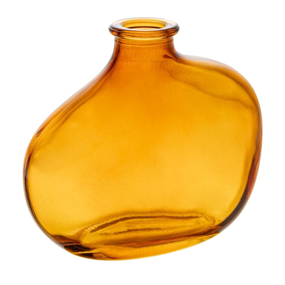 Vaso Organics Âmbar 10Cm Wolff - Vidro