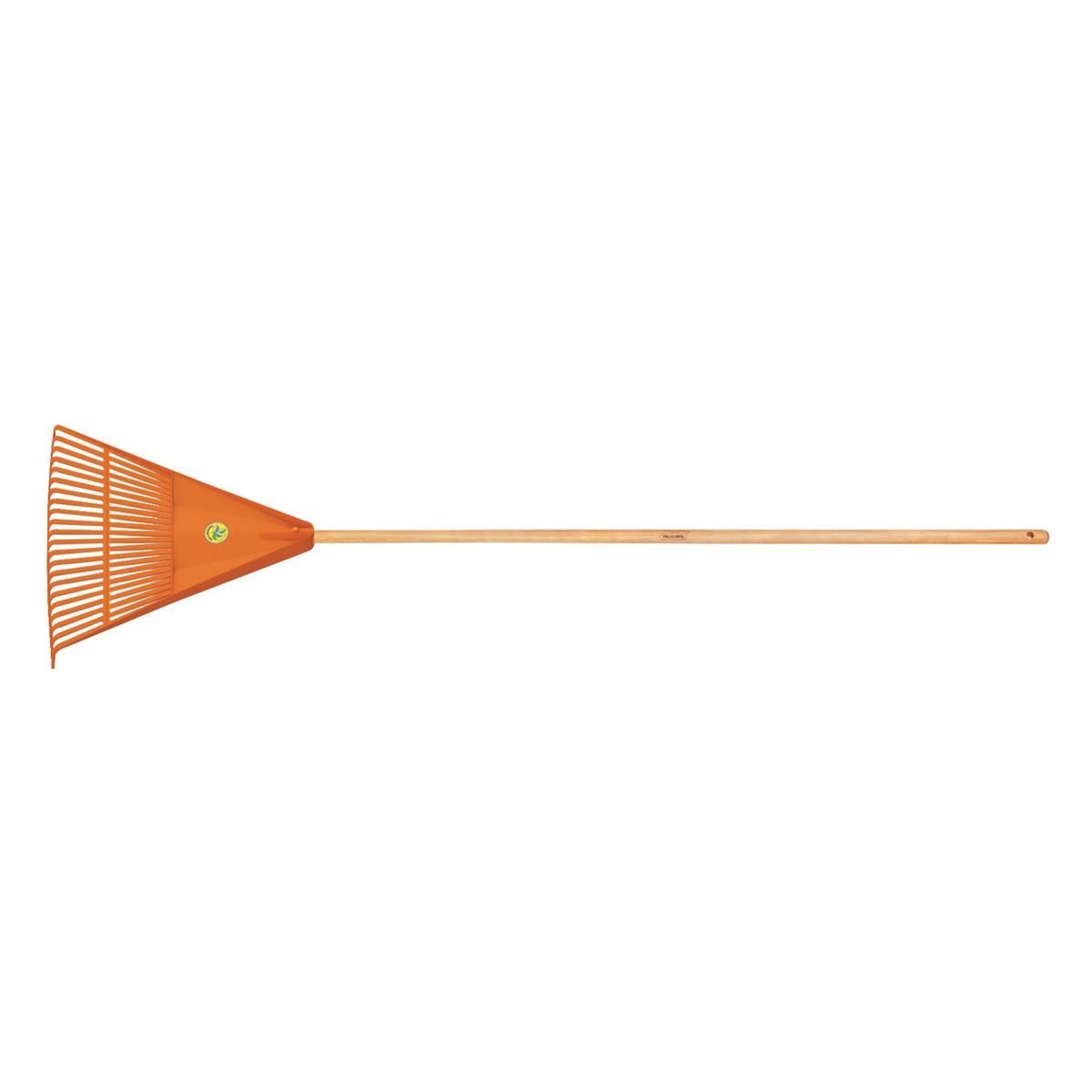 Vassoura Plástica Para Jardim 120Cm Tramontina - Laranja