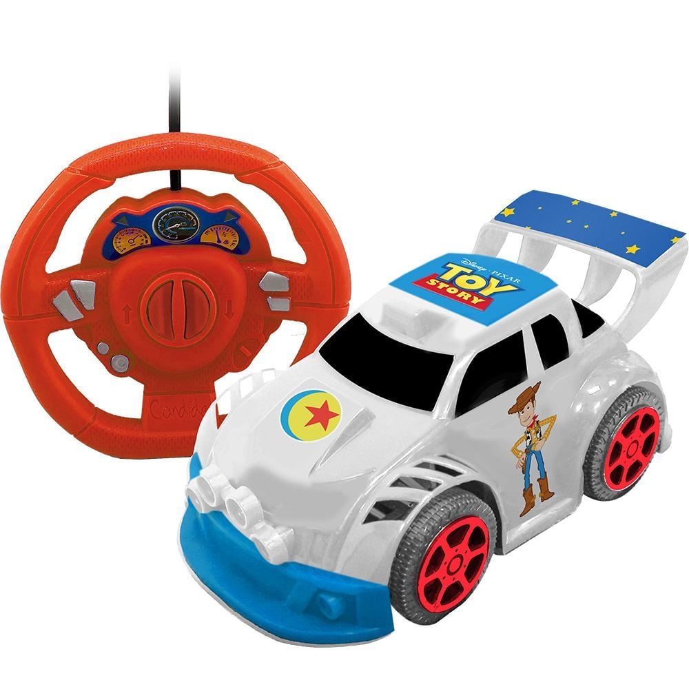 Veiculo Radio Controle 3 Funções Toy Story Smart Drive Candide