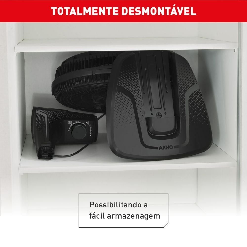 Ventilador Arno X-treme 7 Pás de 40cm VE70