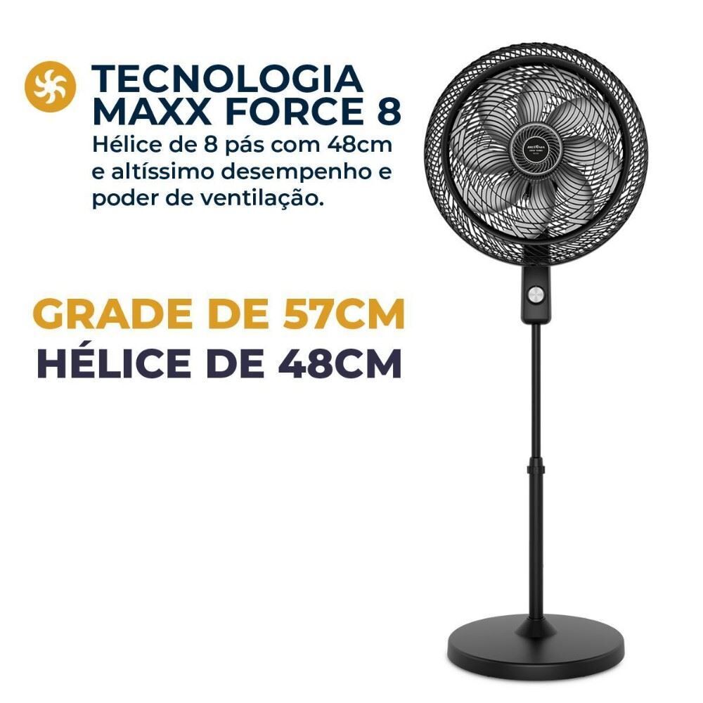 Ventilador de Coluna Britânia Maxx Force 8 230W BVC50T
