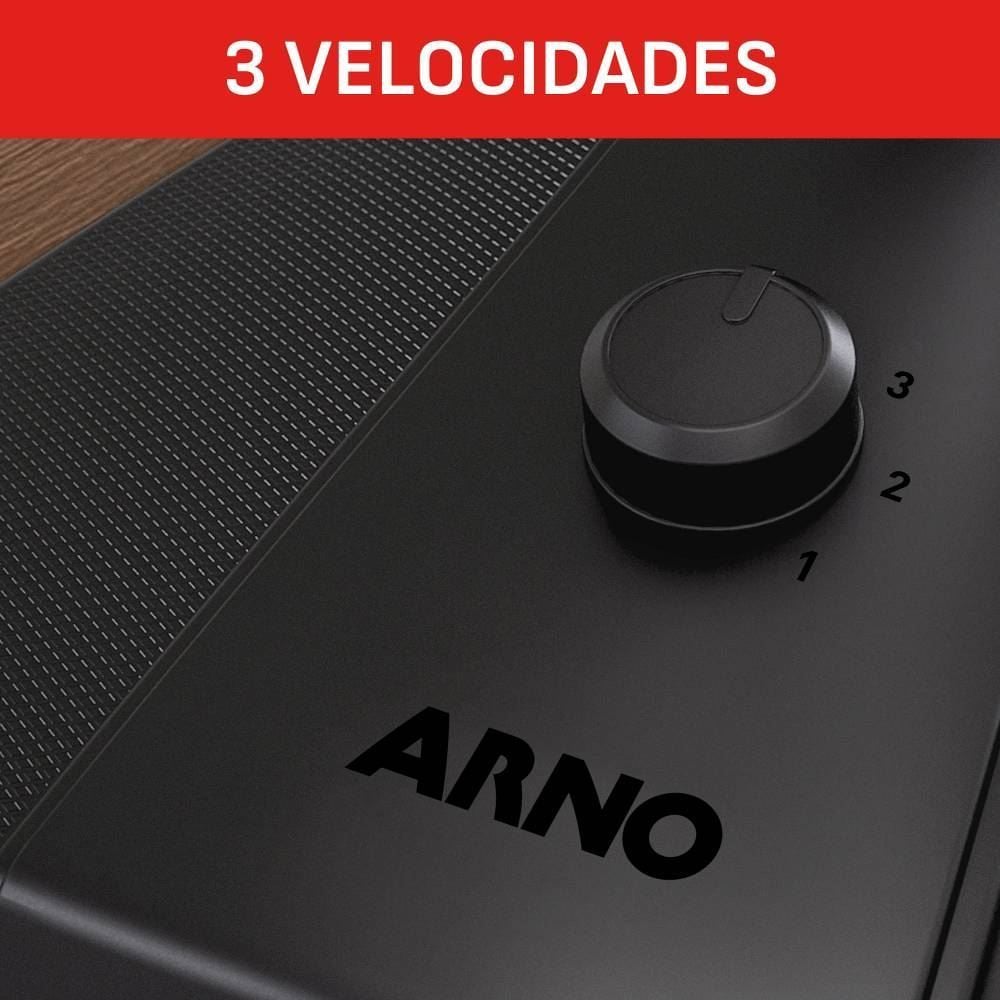 Ventilador De Mesa Arno Essential 6 Pás 140W VE2E