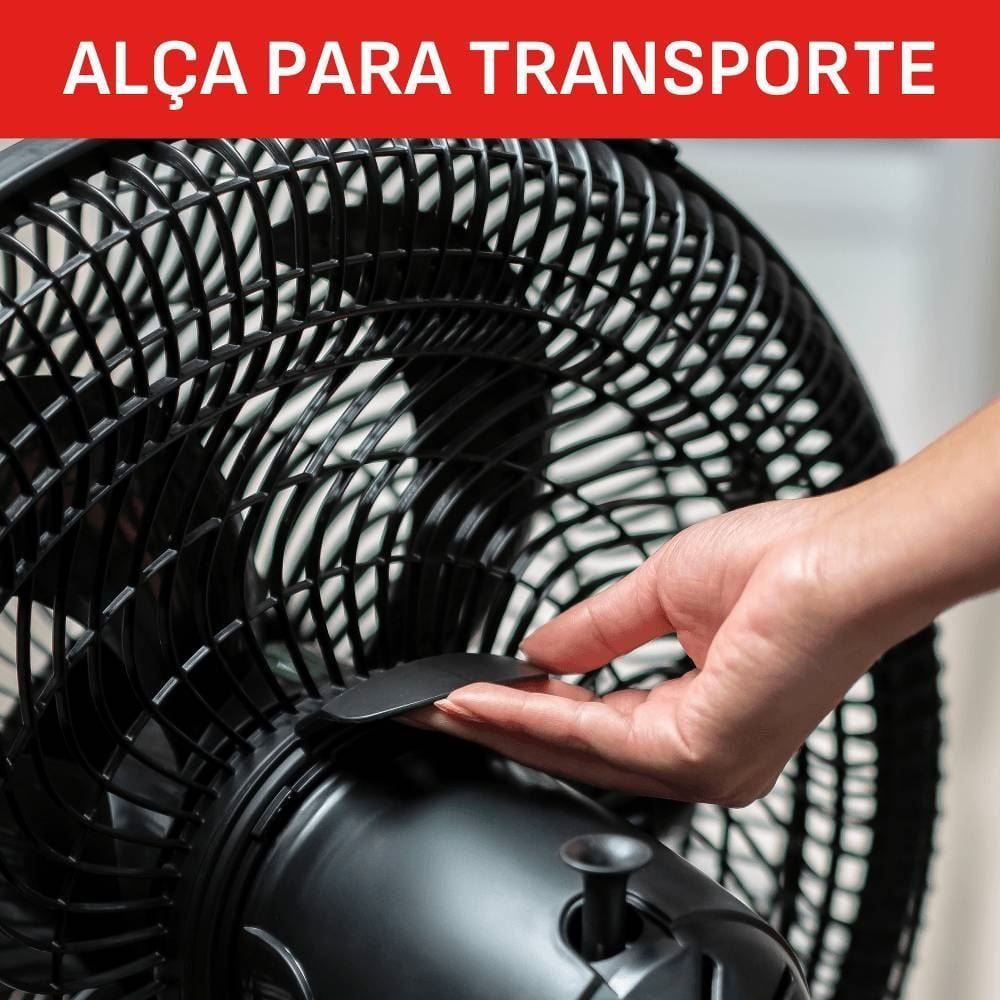 Ventilador De Mesa Arno Essential 6 Pás 140W VE2E