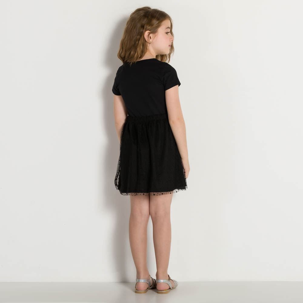 Vestido 4 a 10 anos Malha Boneca Lol Brandili