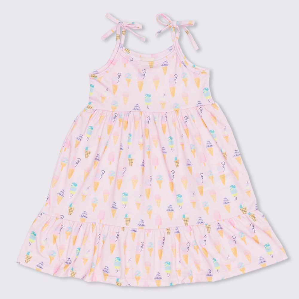 Vestido 4 a 10 anos Sorvete Marmelada