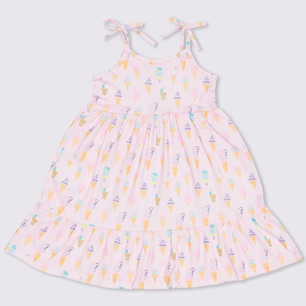 Vestido 4 a 10 anos Sorvete Marmelada