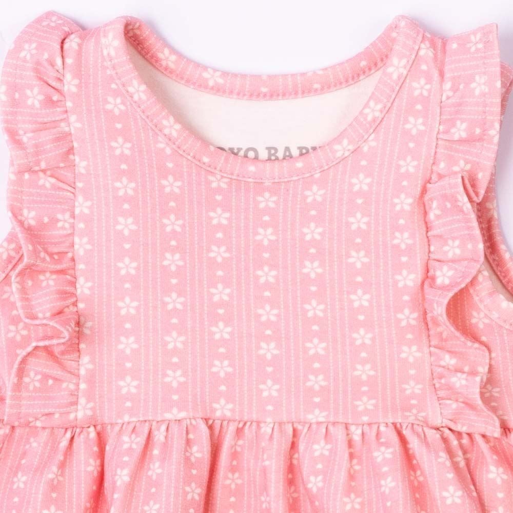 Vestido Bebê Menina Com Faixa De Cabelo Yoyo Baby