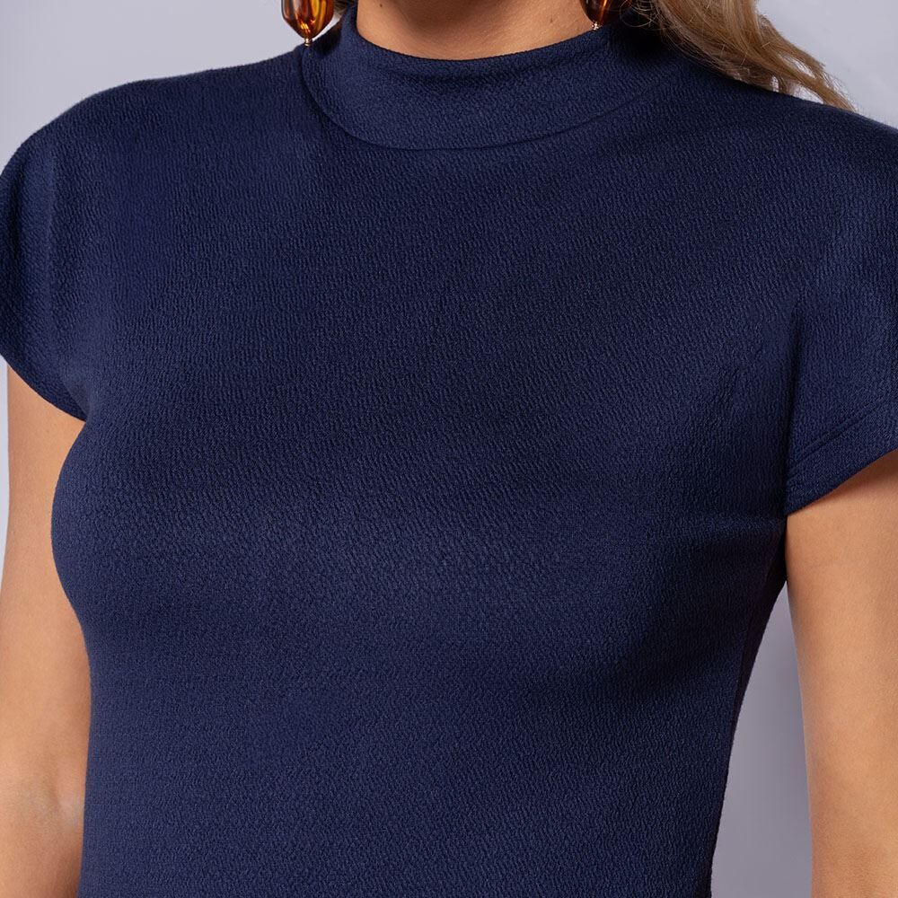 Vestido Feminino Midi Em Crepe Patricia Foster