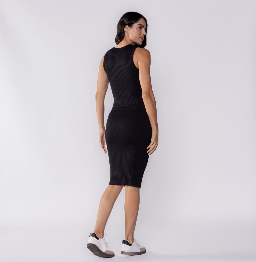 Vestido Feminino Midi Sem Costura Boby Blues