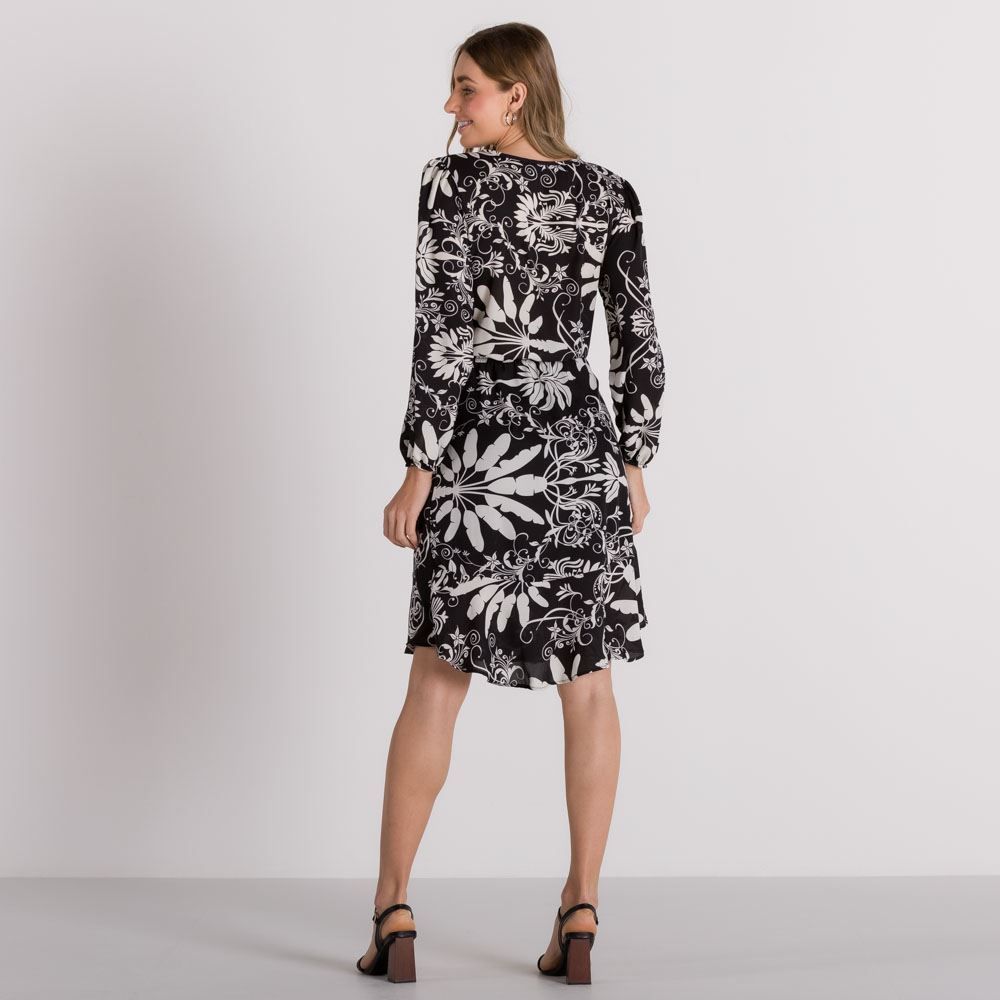 Vestido Godê Floral Patricia Foster