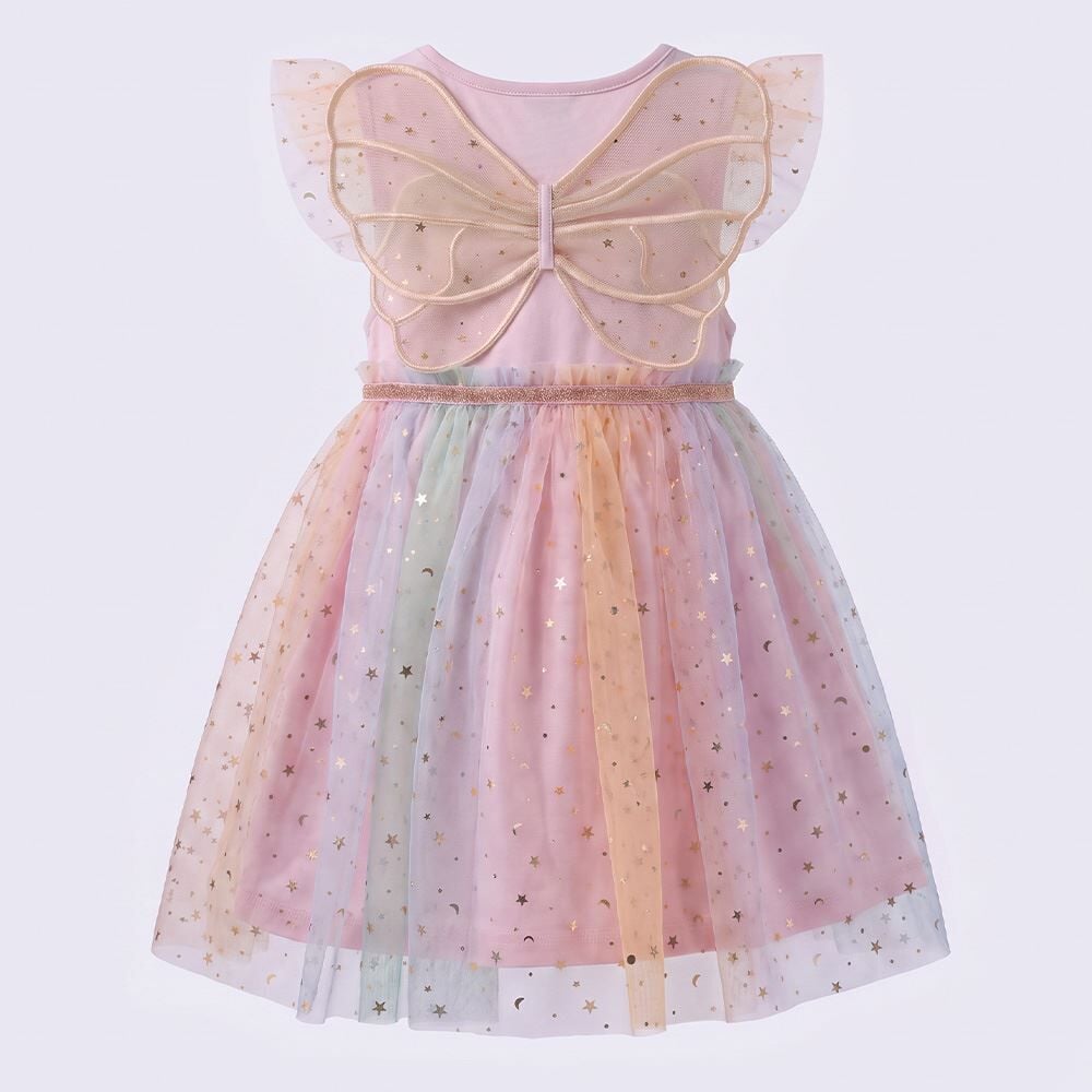 Vestido Infantil Menina 1 a 3 Anos Em Tule Yoyo Kids