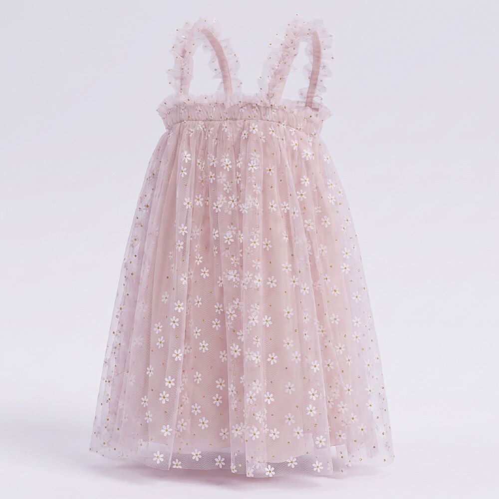 Vestido Infantil Menina 1 a 3 Anos Em Tule Yoyo Kids
