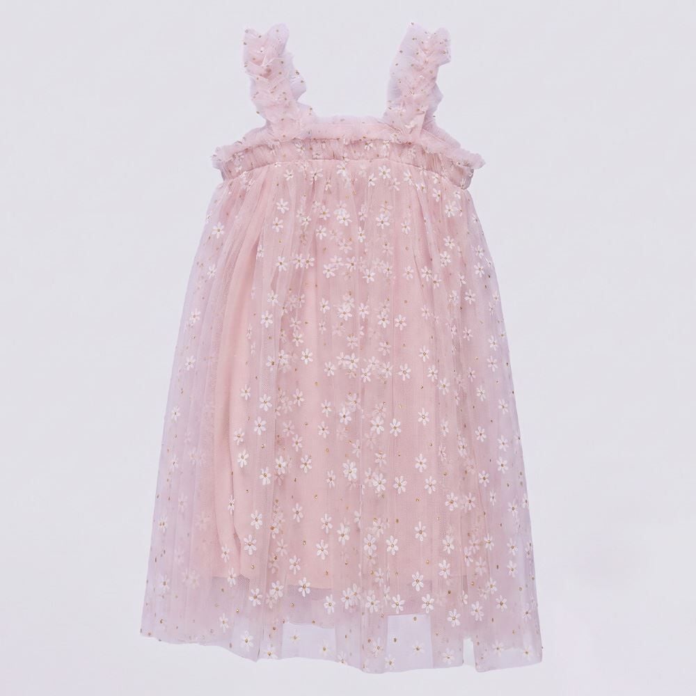 Vestido Infantil Menina 1 a 3 Anos Em Tule Yoyo Kids