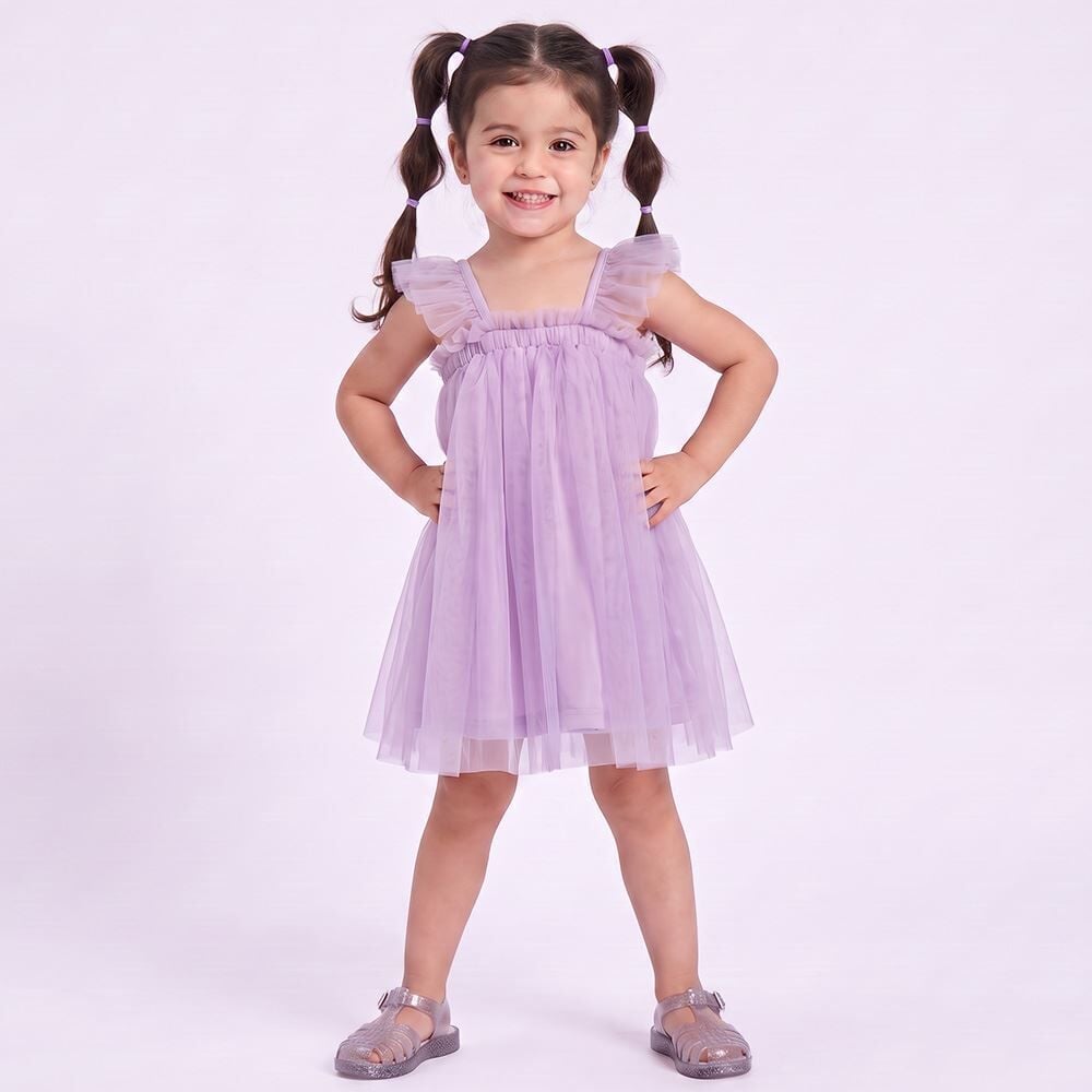 Vestido Infantil Menina 1 a 3 Anos Yoyo Kids