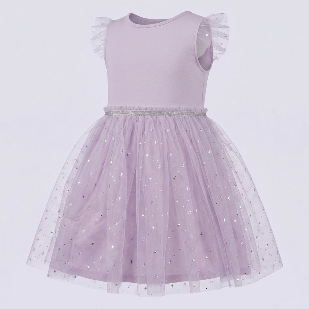Vestido Infantil Menina 4 a 10 Anos Em Tule Sanrio