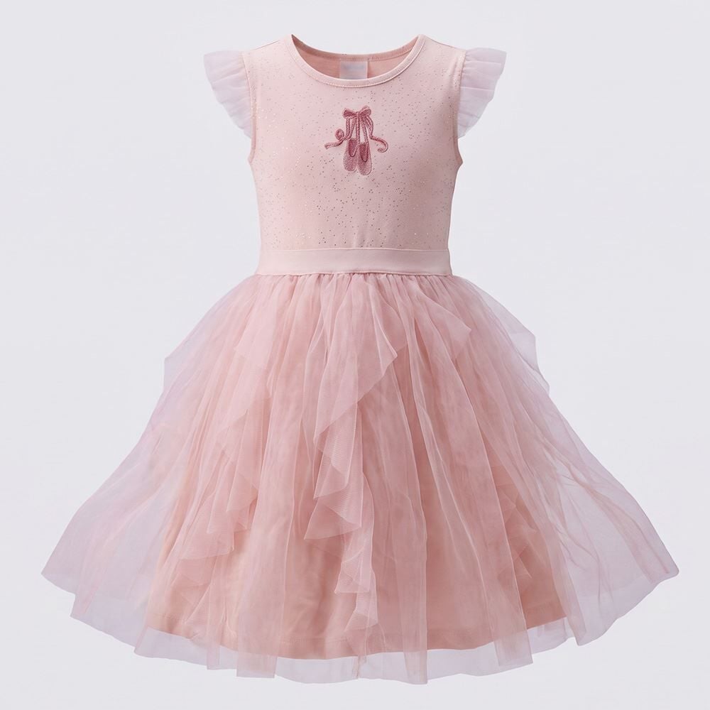 Vestido Infantil Menina Bailarina 4 a 10 Anos Marmelada