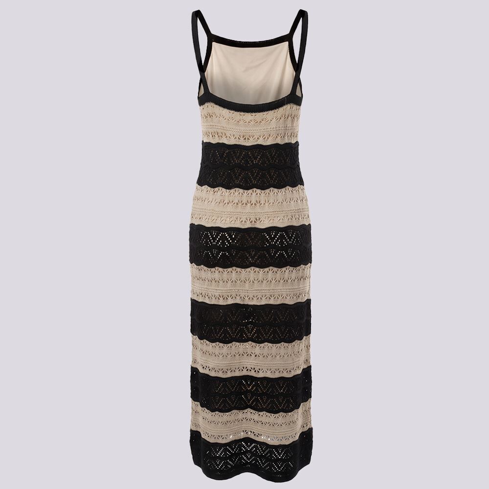 Vestido Longo De Tricot Boby Blues