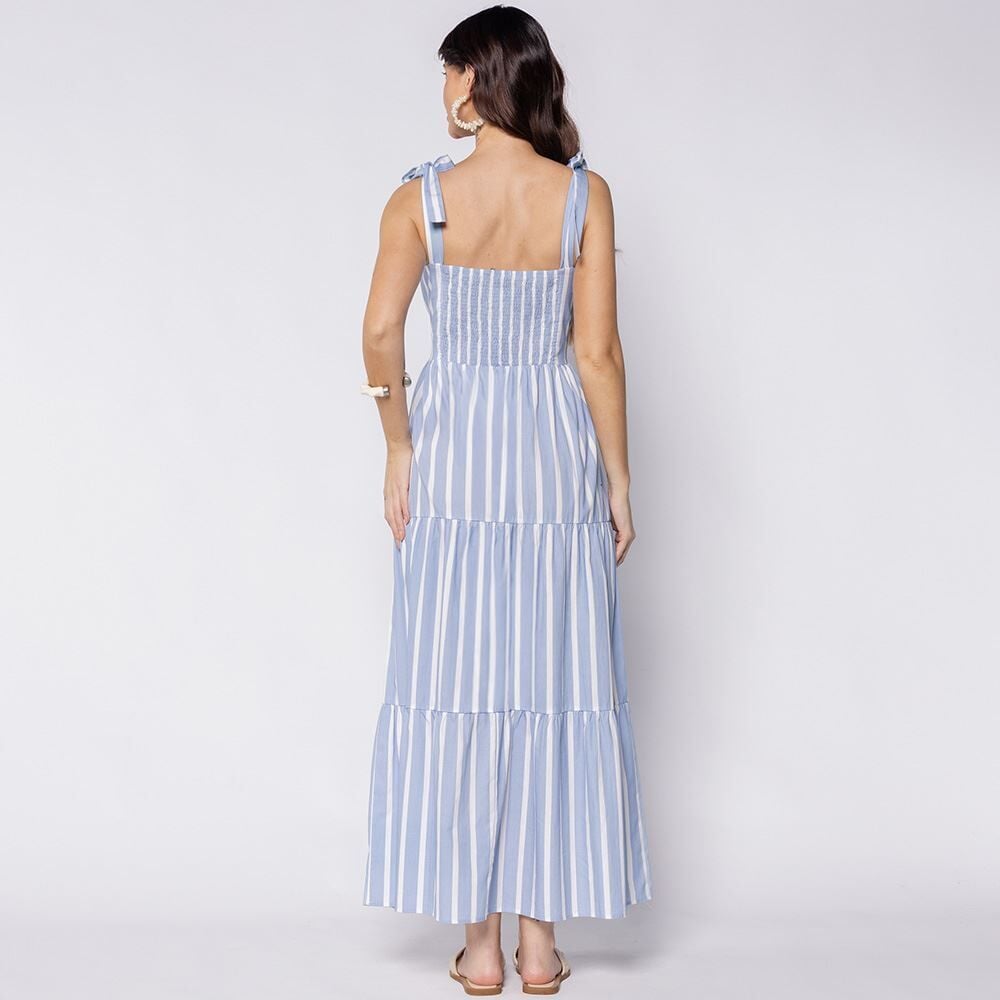 Vestido Longo Feminino Três Marias Patricia Foster