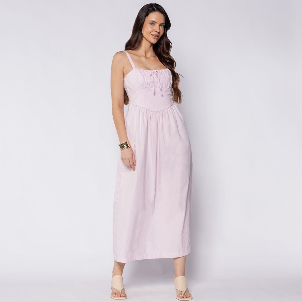 Vestido Midi Feminino Corselet Boby Blues