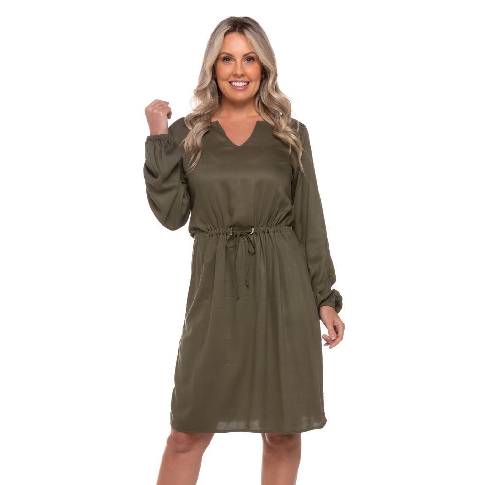 Vestido Midi Manga Longa Boby Blues