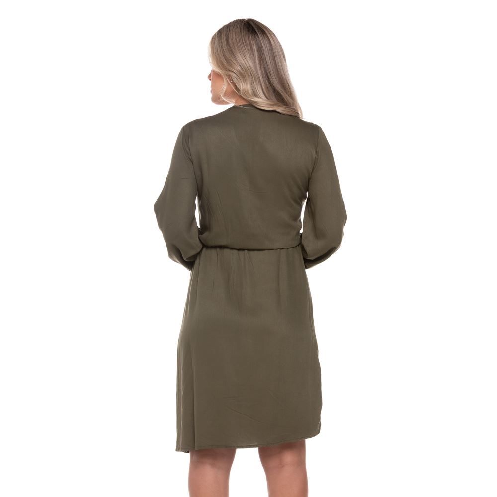 Vestido Midi Manga Longa Boby Blues