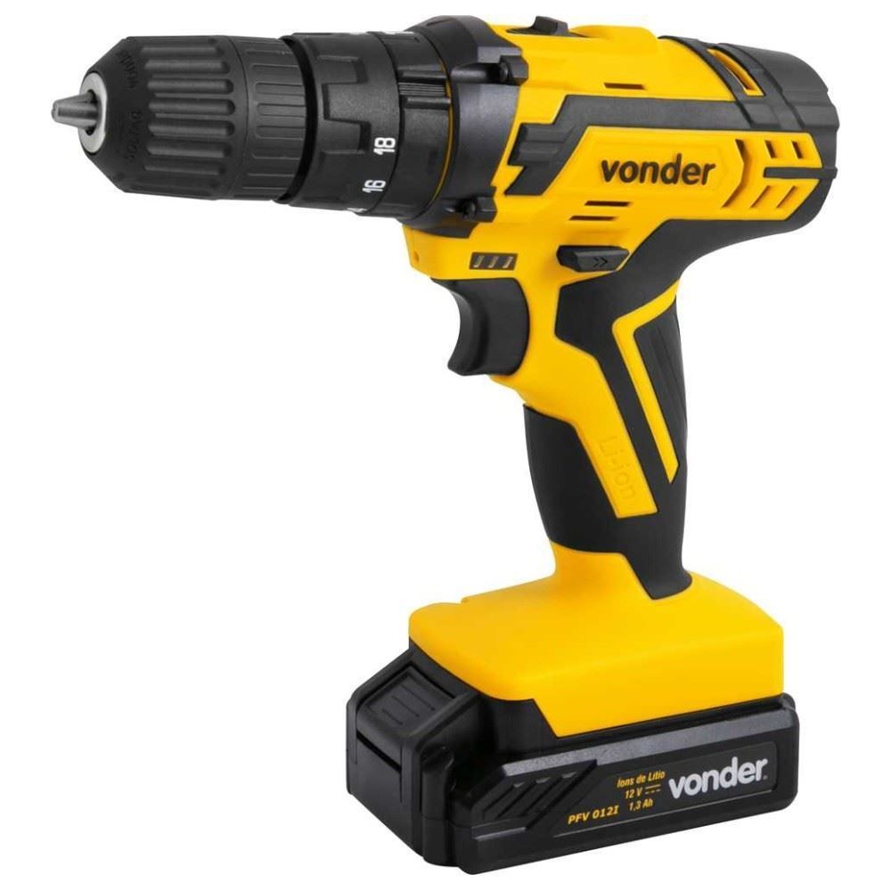 Parafusadeira e Furadeira de Impacto Vonder 12V Pfv 012I