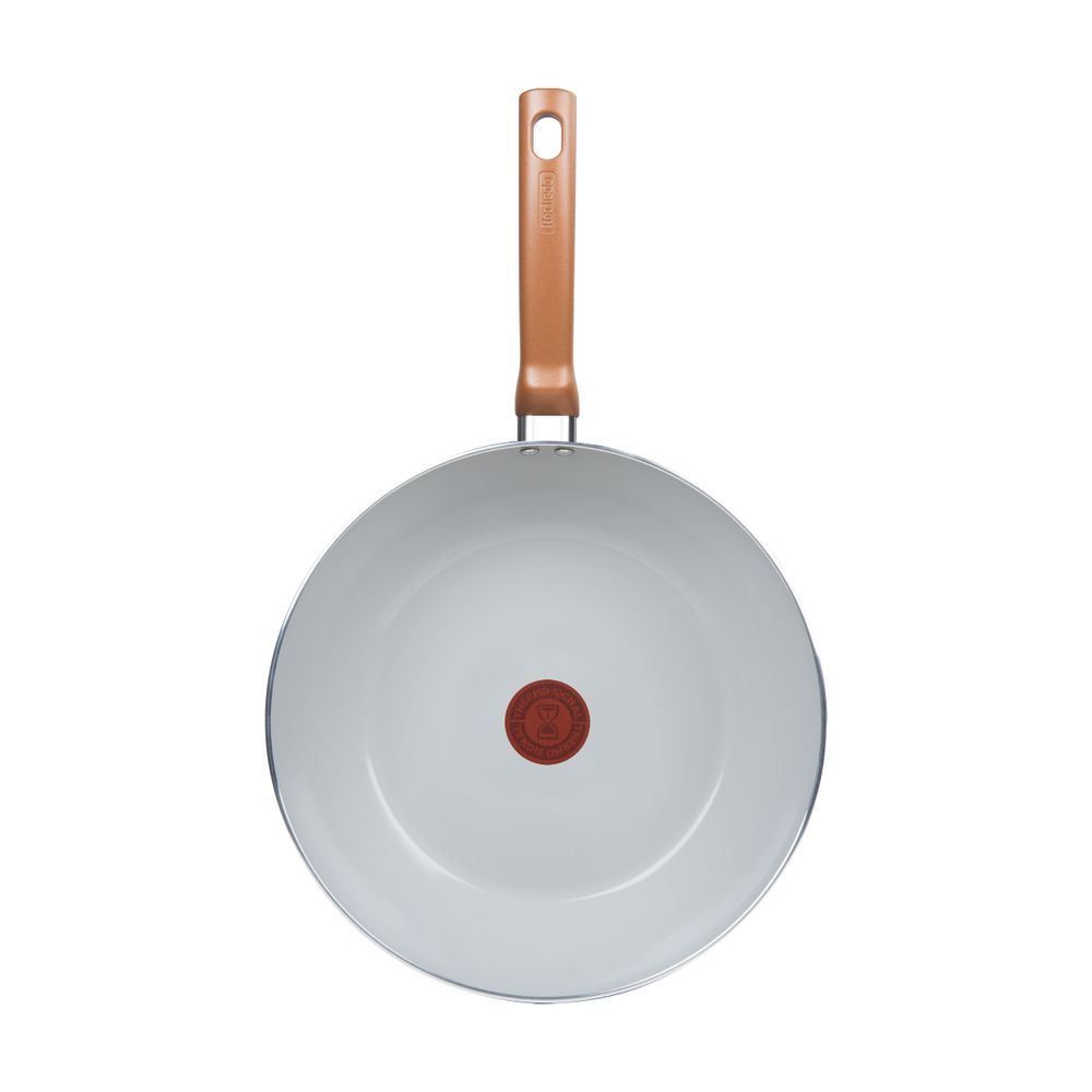 Wok 24Cm Rochedo Ceramic Rose Gold - ROSE GOLD