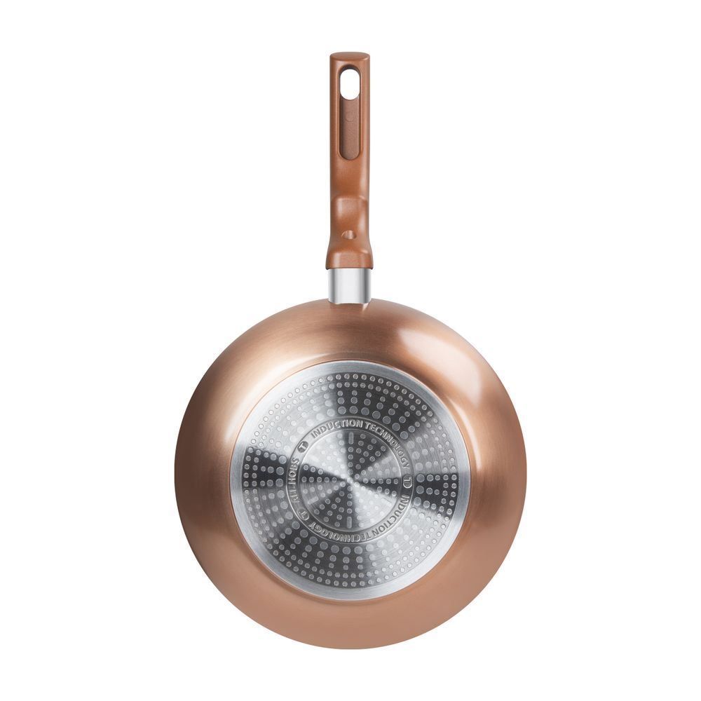Wok 24Cm Rochedo Ceramic Rose Gold - ROSE GOLD